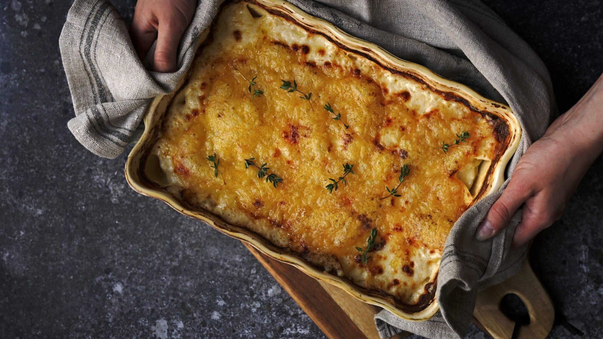 Z trouby rovnou do srdce. Francouzské brambory Dauphinoise z pár surovin