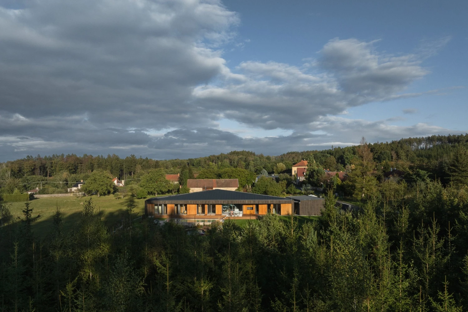 Rodinný dům na Vysočině od luni architekti