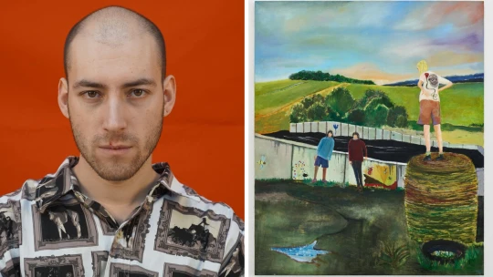 Krása periferie. Výtvarník Šimon Sýkora hledá inspiraci tam, kde ji ostatní nevidí