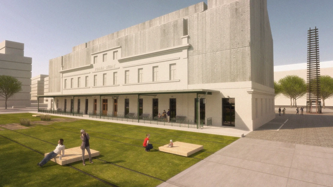 Nádraží Bubny se přemění na Centrum paměti a dialogu. Rekonstrukce bude stát 187 milionů