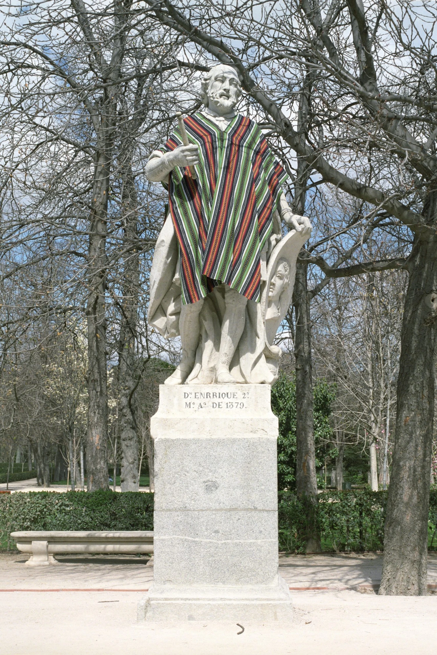 Socha Turisté od Ivána Argoteho