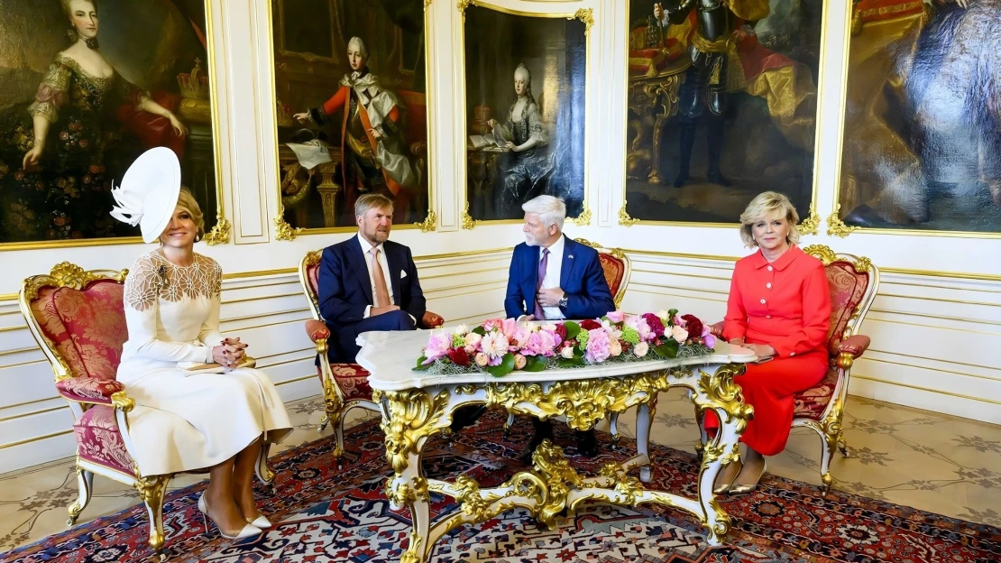 Máxima Regina. Nizozemský král s královnou jsou v Praze, vyjádřili hluboký respekt Česku