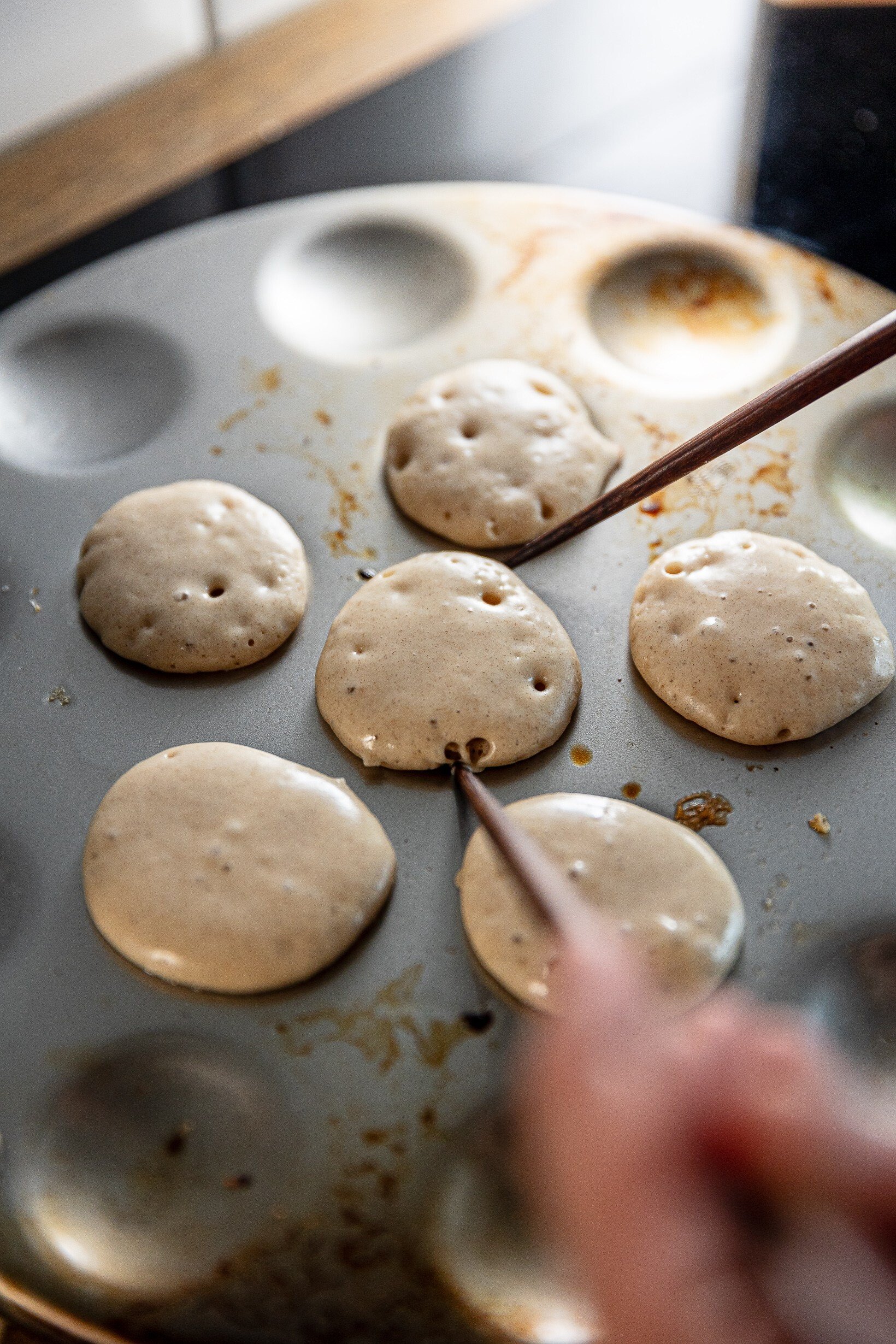 Malé lívance, velká radost. Nadýchané poffertjes nadchnou nejen dětské oslavence