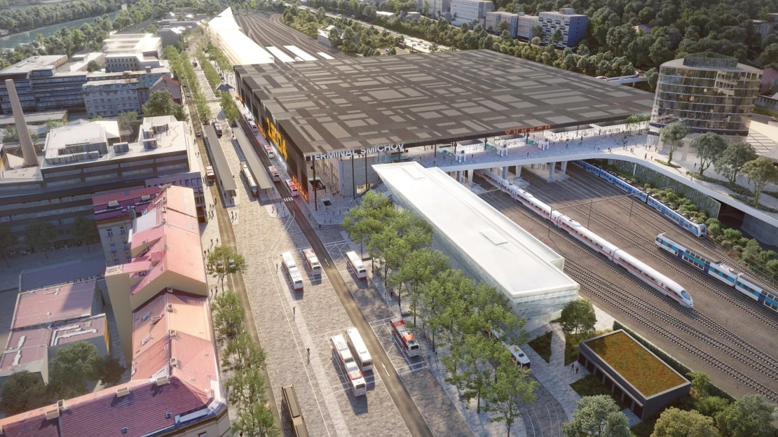 Praha vypsala tendr na smíchovský dopravní terminál za sedm miliard korun. Stavba má začít příští rok