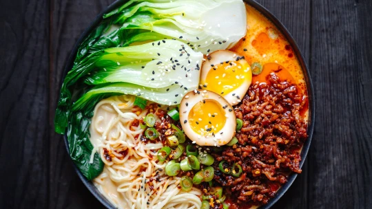 Tan tan ramen. Umami zážitek, co stihnete i po práci