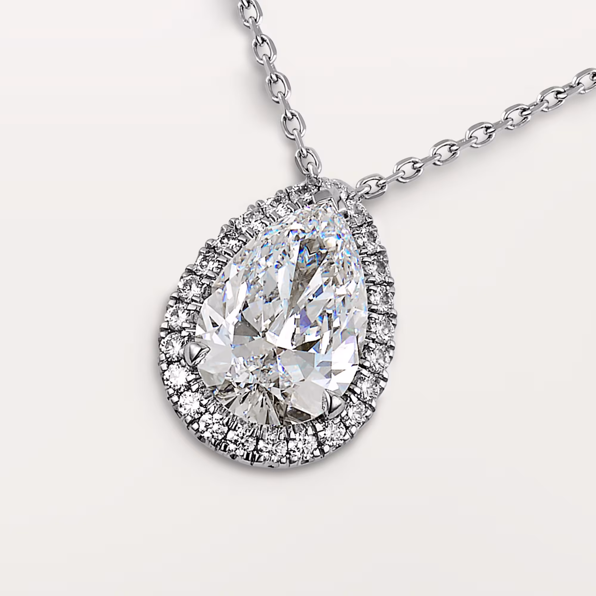 Přívěsek Cartier Destinée, diamant ve tvaru slzy