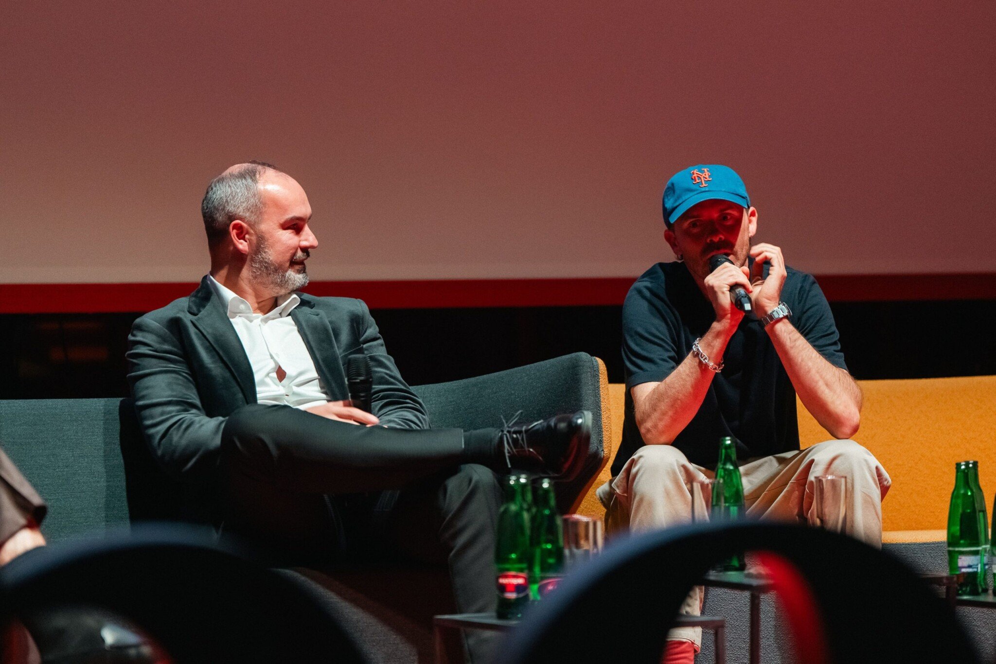 Benedikt Renč (vpravo) a Jindřich Krausz na Forbes Misfits Night