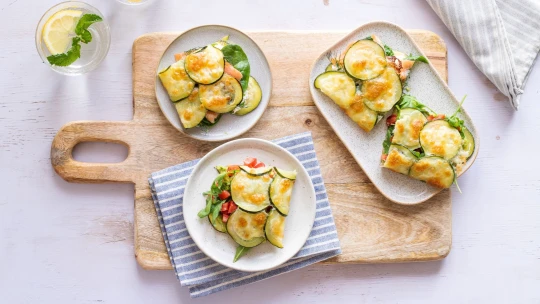 Hit sociálních sítí i&nbsp;vašeho letního jídelníčku. Low carb cuketové wrapy
