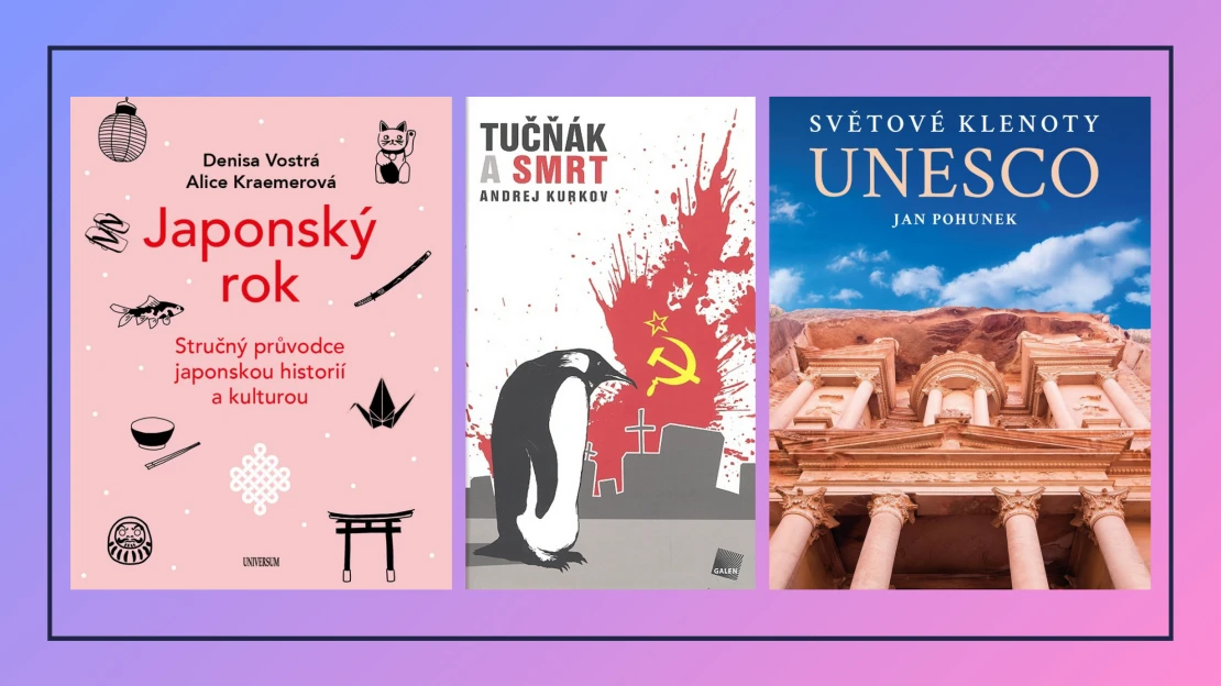 UNESCO, blackout a Expo 2025. Sedm knih jako ohlédnutí za děním v červenci