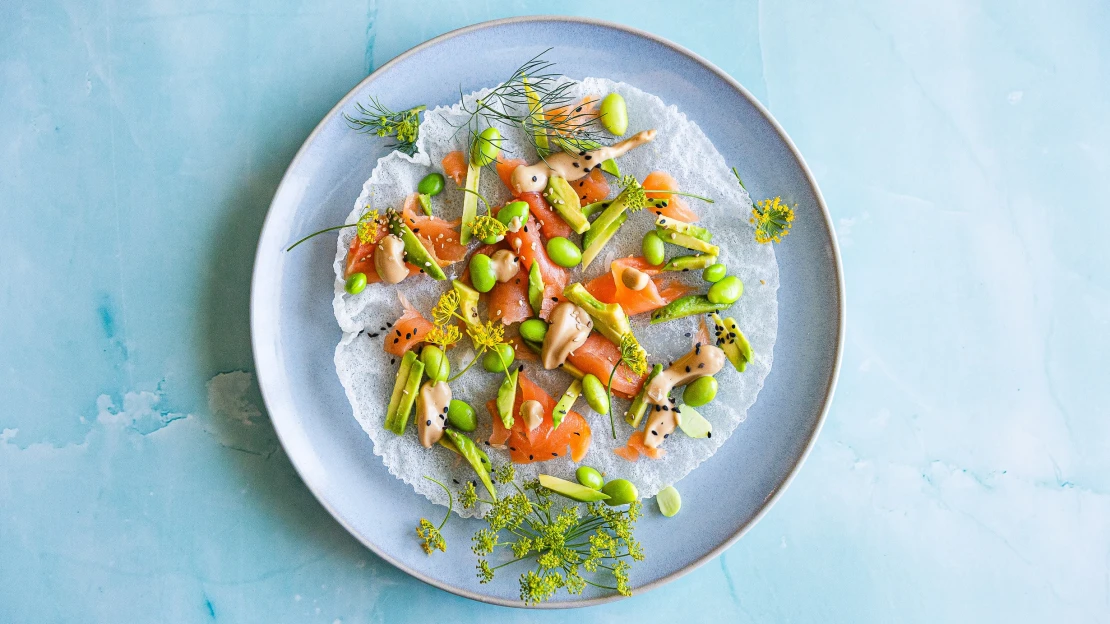Nafouklý křupan. Rýžový papír poslouží jako překvapivý finger food