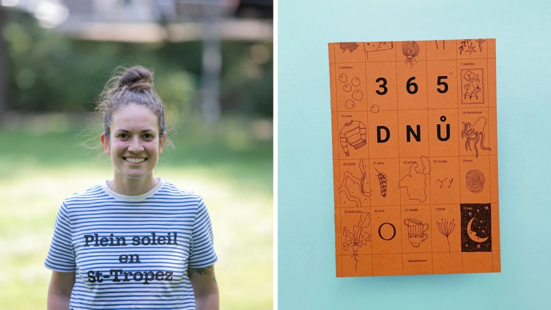 Sešit, co jde na dračku. Táňa Sekerková prodala svůj kreativní deník do Švýcarska