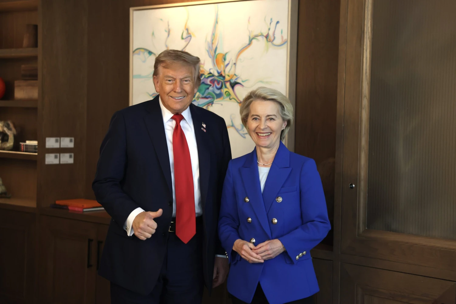 Schůzka ve skotském Turnberry. Von der Leyen se setká s Trumpem, budou jednat o clech