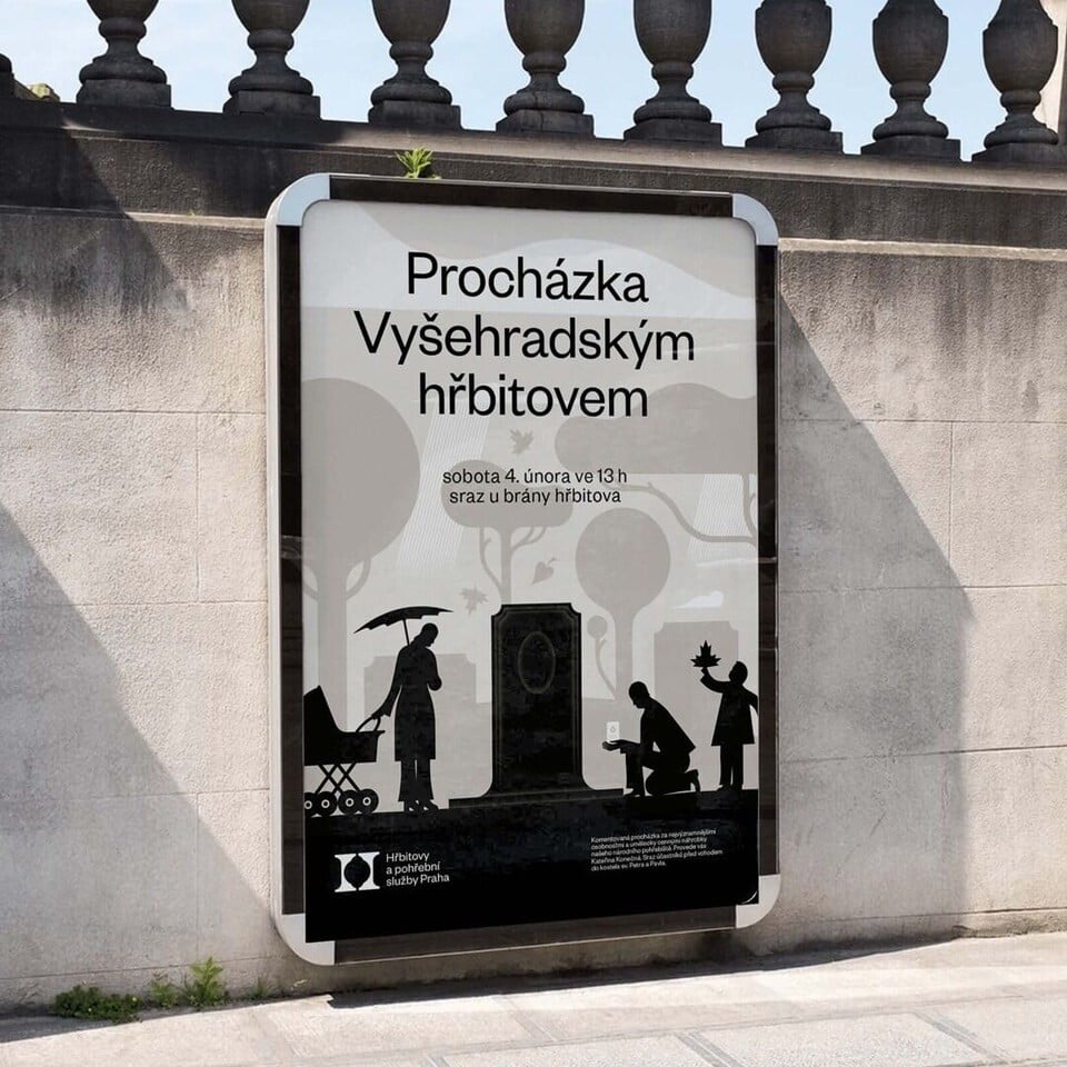 Vizuální identita hřbitovů
