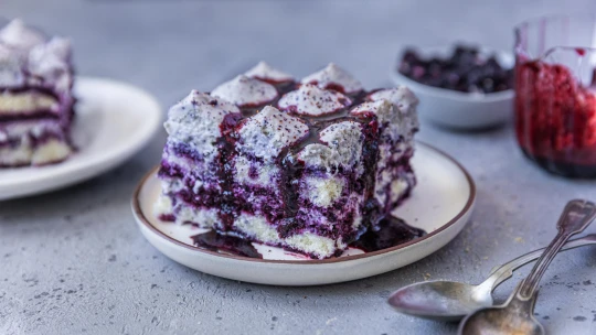 Borůvkové tiramisu aneb fialová verze italské legendy