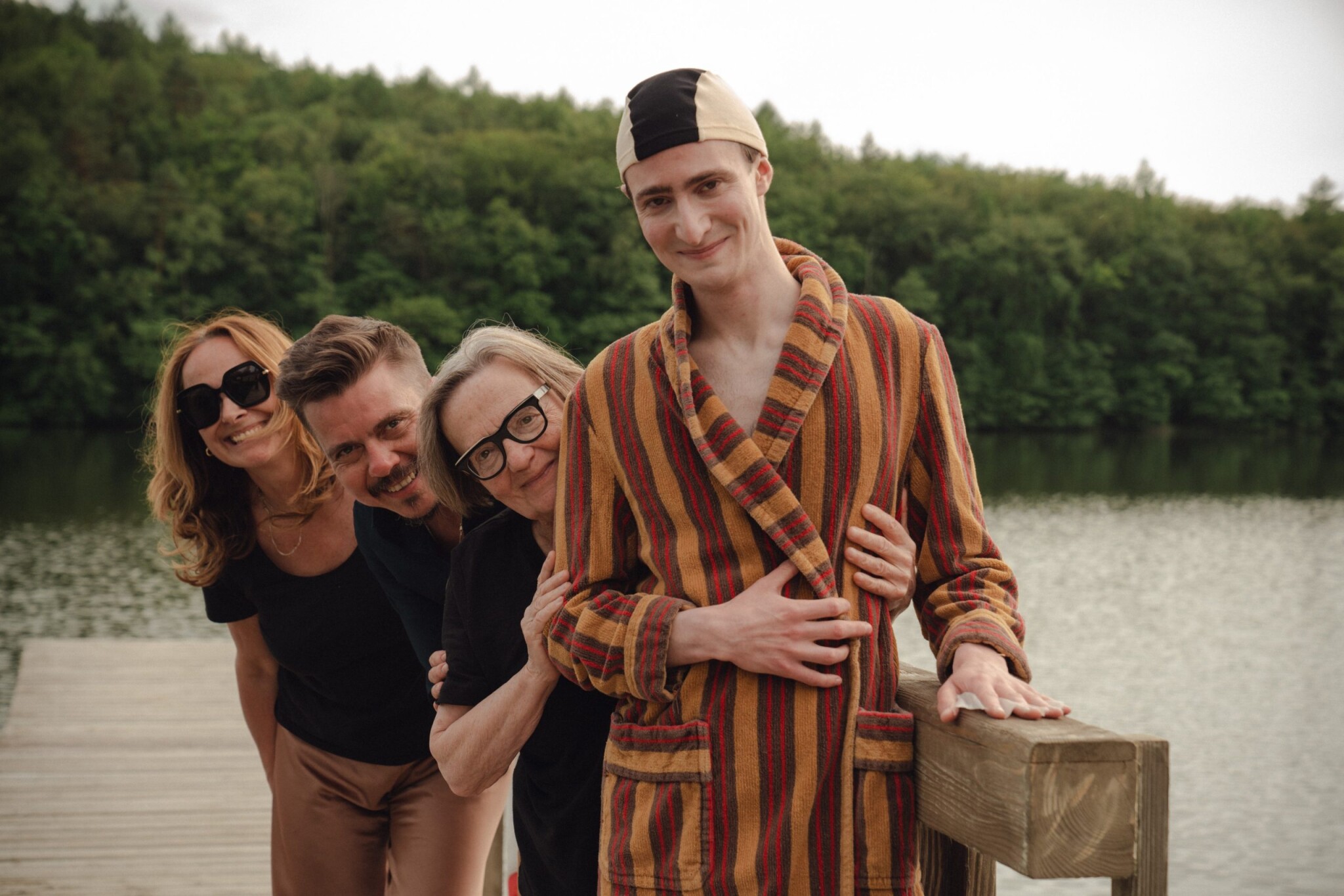 Producentka Šárka Cimbalová, koproducent Marcin Wierzchosławski, režisérka Agnieszka Holland, herec Idan Weiss