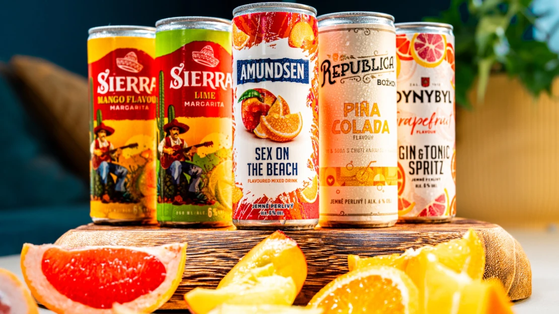 Ready to drink. Míchané nápoje v plechovce jsou hitem