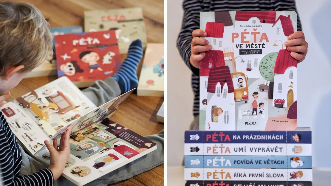 Polský chlapec učí mluvit české děti. Proč je Péťa knižní bestseller?