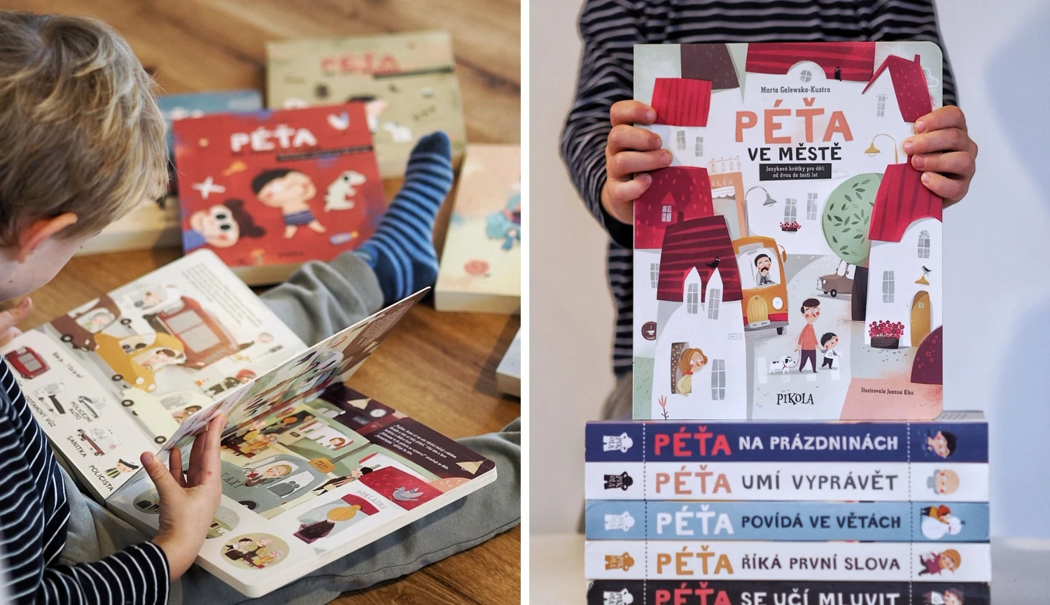 Polský chlapec učí mluvit české děti. Proč je Péťa knižní bestseller?