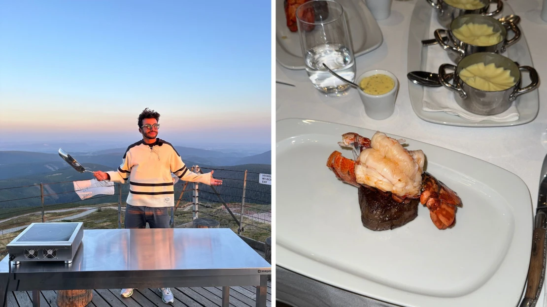 Točí o wagyu na Sněžce i rohlíku s máslem. Teď Rahman láká na speciální pop-upy