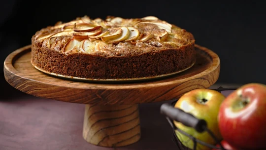 Nejlepší způsob, jak naložit s úrodou jablek. Dánský jablečný koláč Æblekage