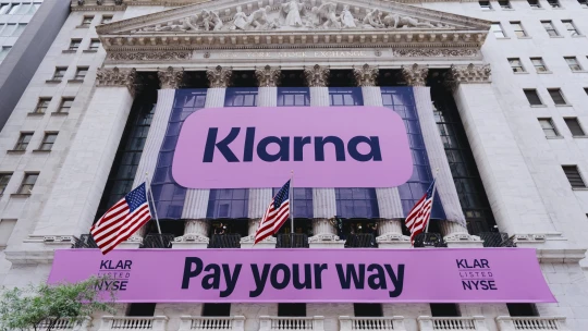 Klarna zapisuje příznivý vstup na newyorskou burzu. Otevřela patnáctiprocentním nárůstem