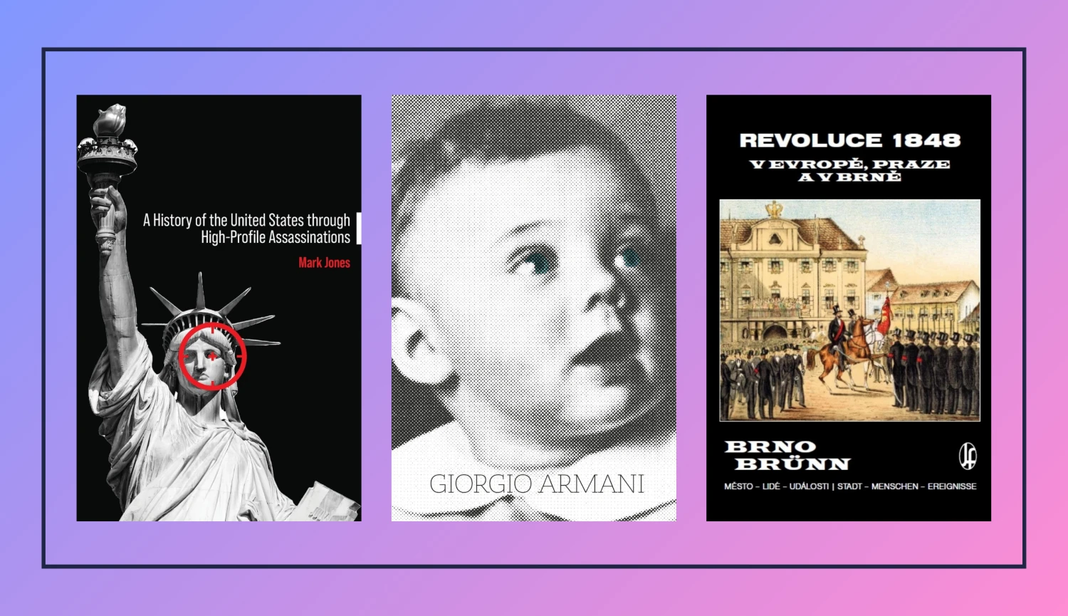 Masaryk, Armani a nepálská revoluce. Sedm knih jako ohlédnutí za děním v září