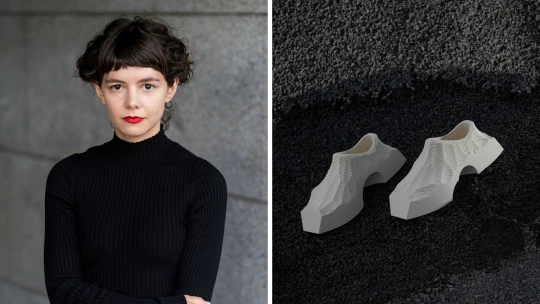 Tištěné boty z jednoho materiálu. Češka ukazuje, co může být obuví budoucnosti