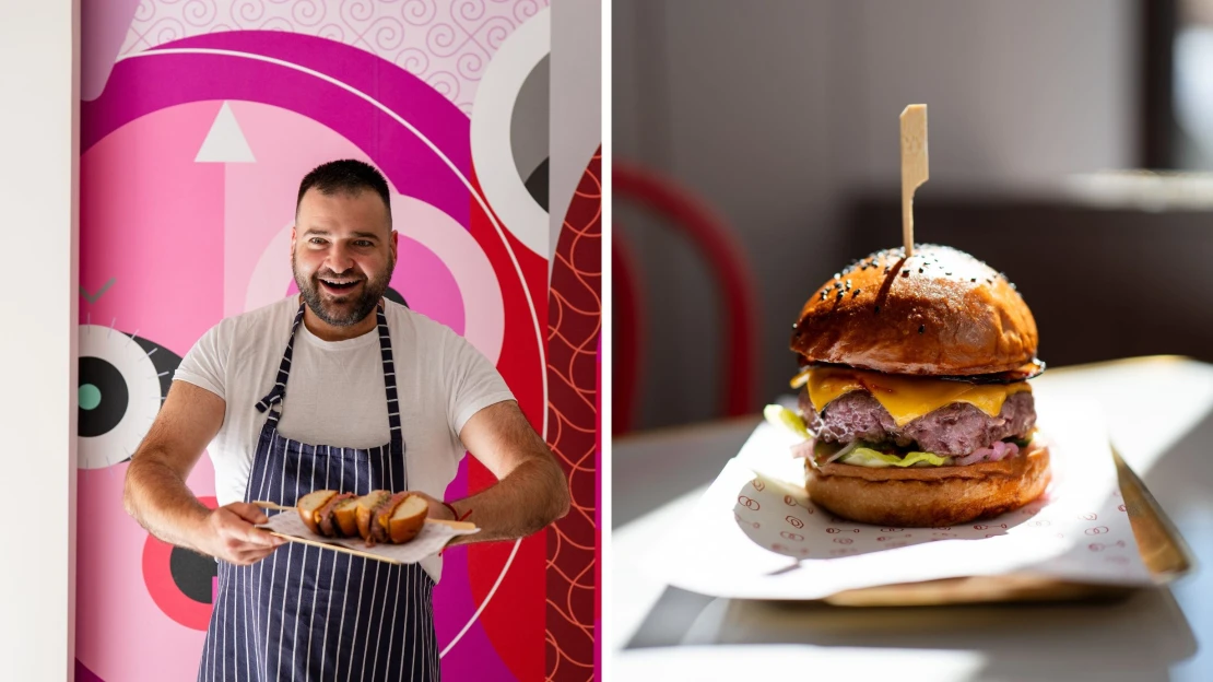 Kvůli válce opustil Ukrajinu. Teď na Žižkově servíruje burgery a bublinky