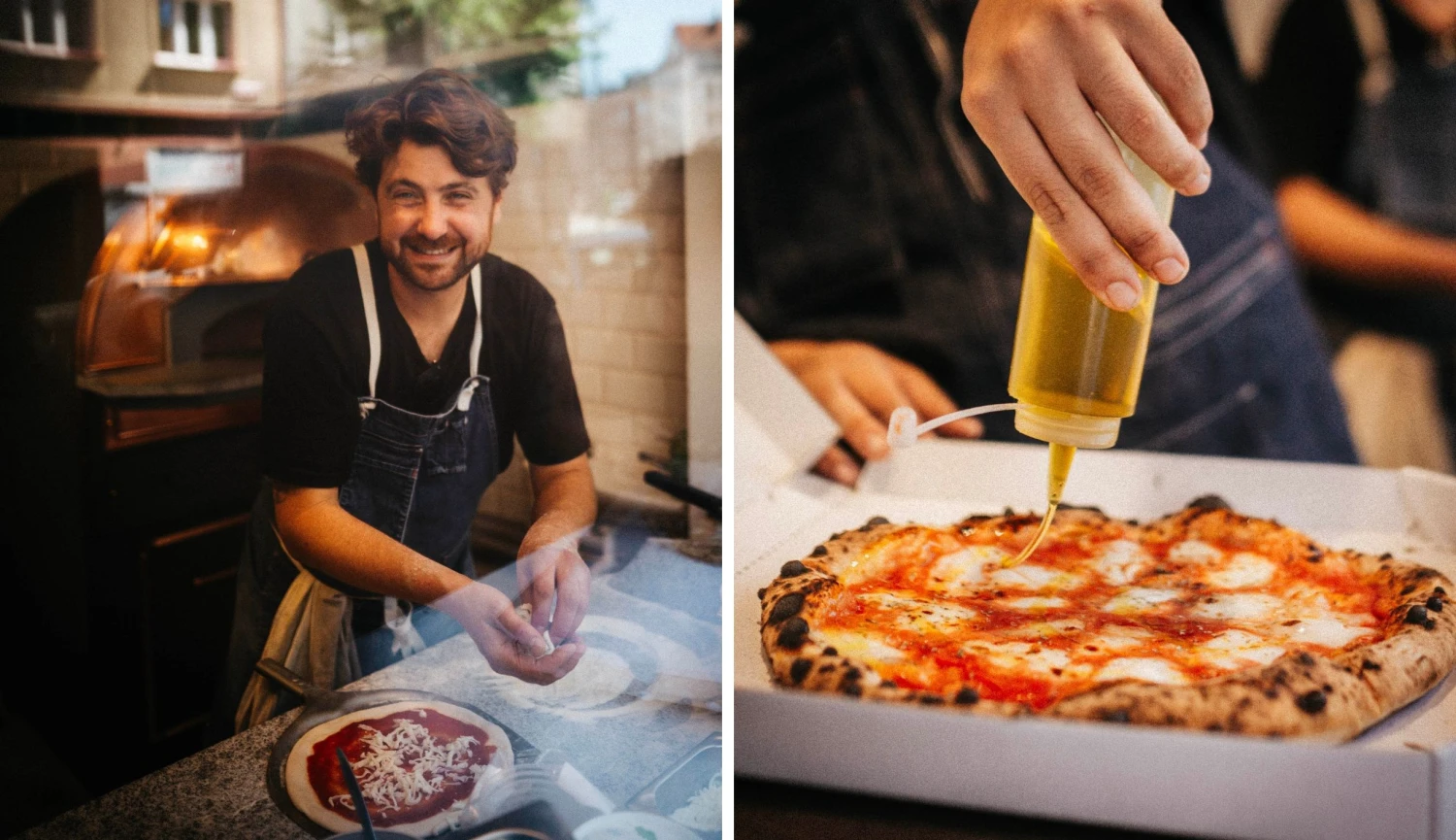 Všichni pekli za covidu chléb, on pizzu. V novém podniku ji nabízí i s kimchi