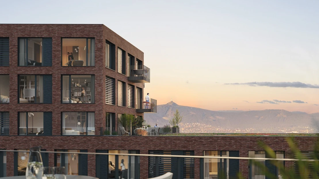 Největší bytová výstavba v Liberci začala. Developera Syner Group vyjde na čtyři miliardy korun