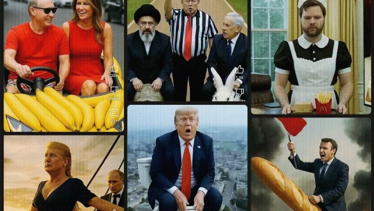 Bizár s miliardami zhlédnutí. Antitrumpovská AI videa jsou hit