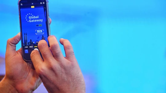 EU chce získat čtyři sta miliard eur na podporu zemí globálního Jihu, řekla von der Leyen