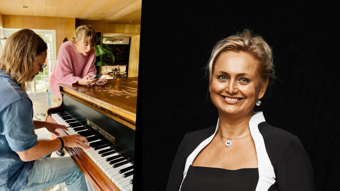 Taylor Swift skládá na českém klavíru z roku 1900. Jsem hrdá, říká Petrofová