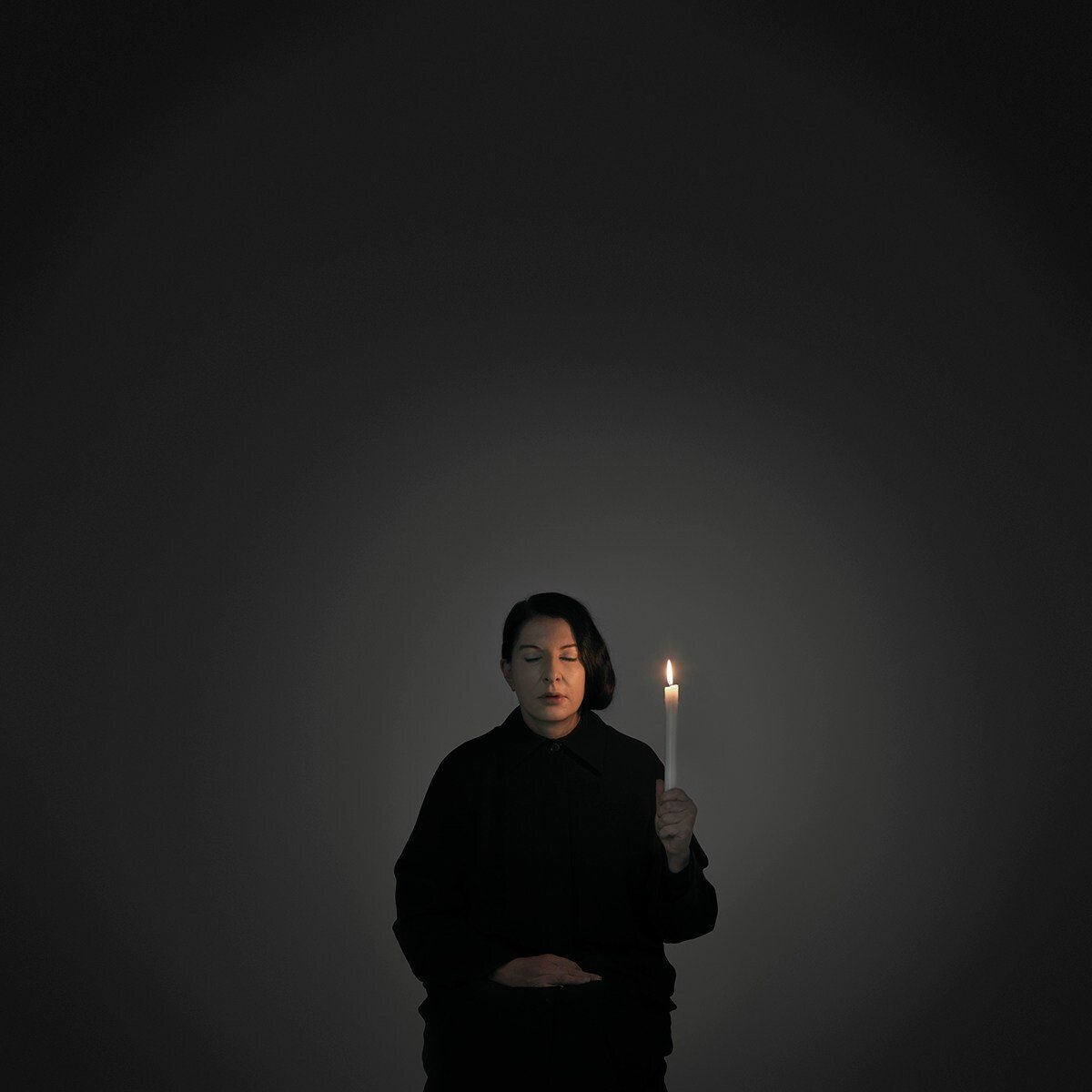 Marina Abramović Artist Portrait with a Candle (A), 2012