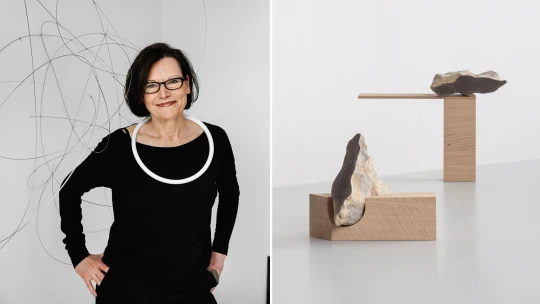 Žena, která krotí nekonečno. Vyšla kniha o&nbsp;tvorbě umělkyně a&nbsp;designérky Evy Eisler