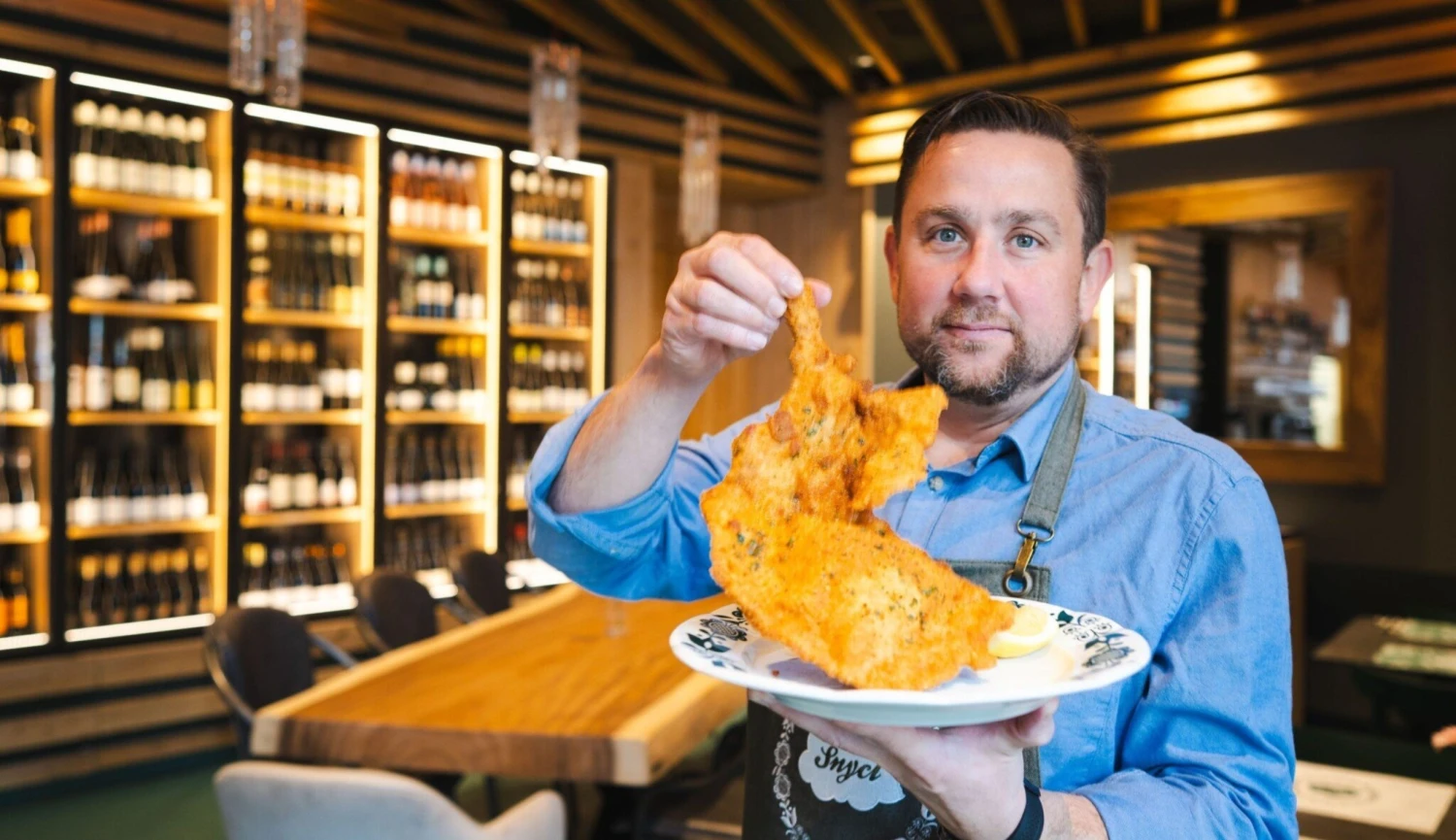 Šnycl, bitte! Dobrý řízek je oáza chuti, říká Punčochář. Staví na něm novou restauraci