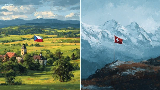 Západ, nebo Východ? Musíme si vybrat, Česko nemůže být Švýcarsko