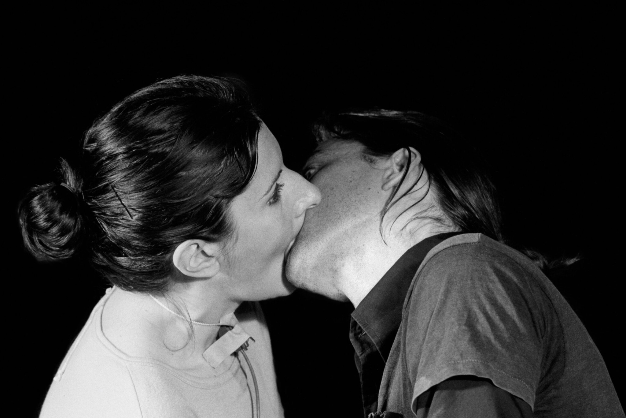 Ulay / Marina Abramović Breathing In, Breathing Out, duben 1977