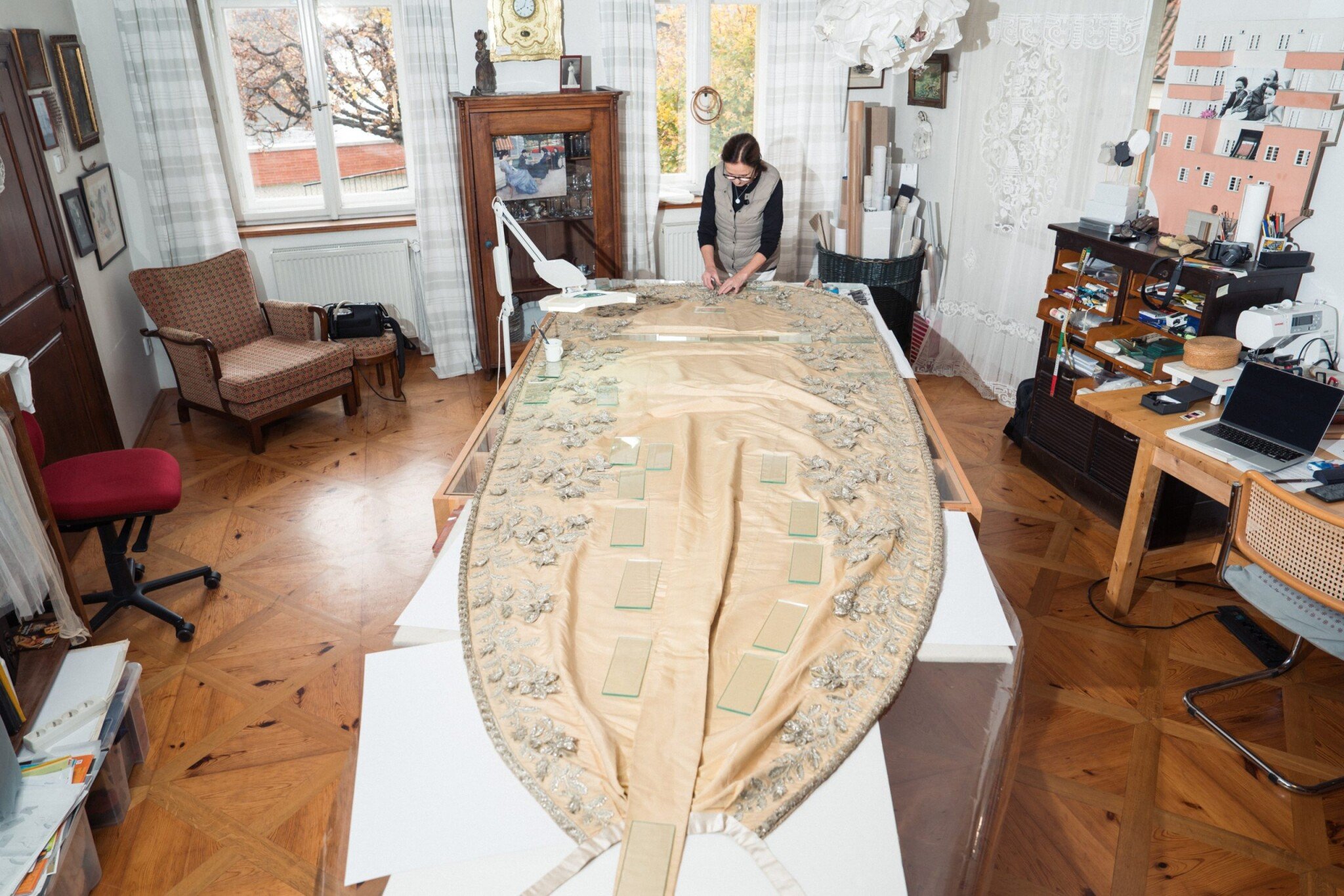 Restaurátorka Jana Knejflová