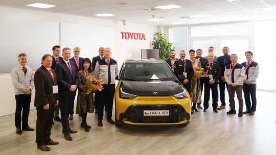 První hybridní minivůz. V Kolíně odstartovala výroba nové Toyoty Aygo