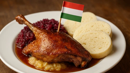 Měli jste svatomartinskou husu? Na talíř vám nejspíš přiletěla z Maďarska