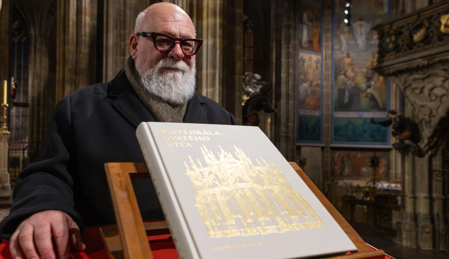 Autor nejdražší české knihy vydal fotopublikaci o katedrále sv. Víta. Stojí až 17 tisíc