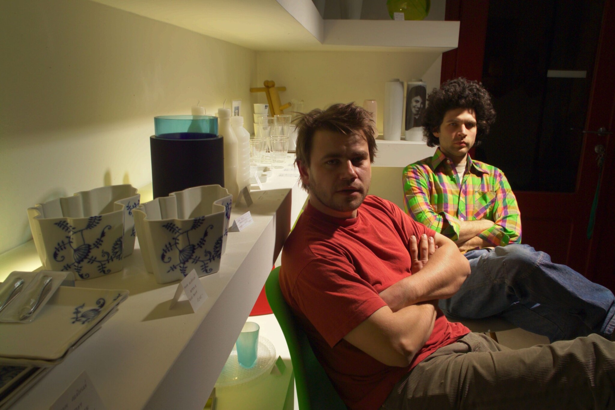 Jakub Berdych Karpelis a Maxim Velčovský na archivním fotu