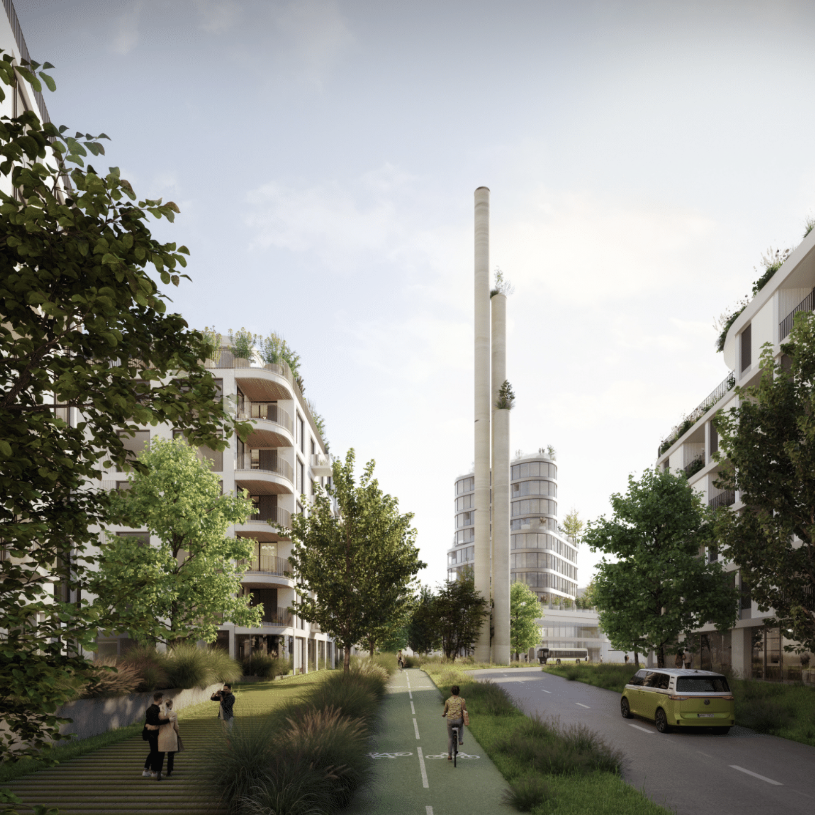 Z Karlína do Chuchle. Borenstein chystá novou čtvrť vedle dostihového závodiště