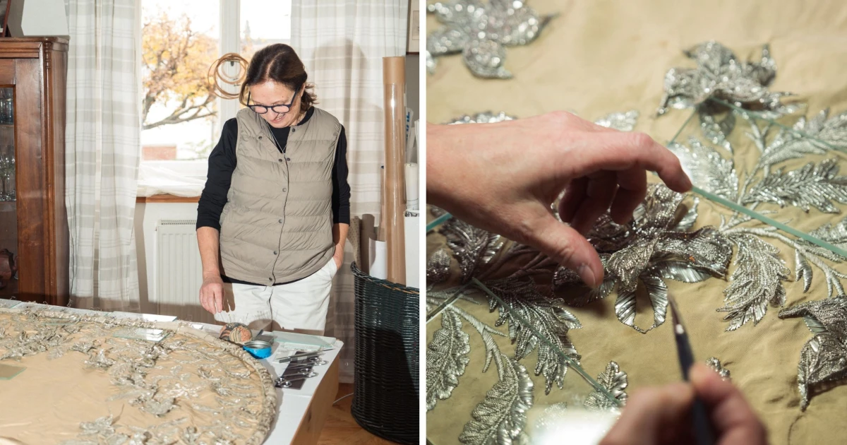 Jak se restaurují šaty? Ručně. Reportáž z Uměleckoprůmyslového musea