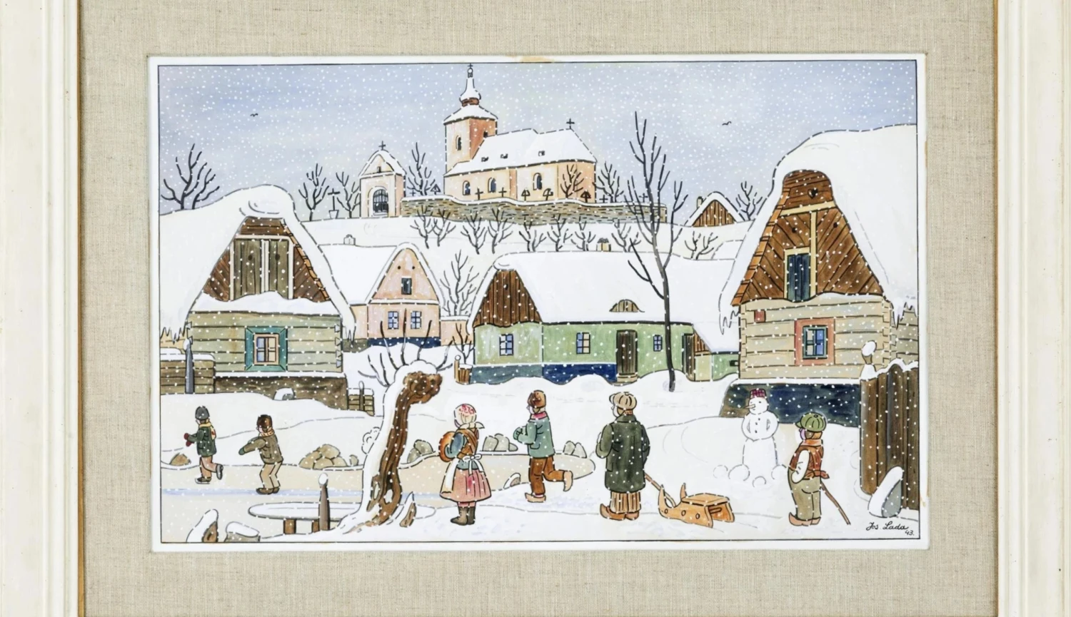 Haléře v&nbsp;trafikách, miliony v&nbsp;aukcích. Svět Josefa Lady přežil všechno