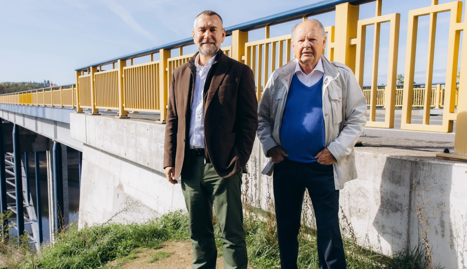 Mistr a jeho nástupce. Martin Borovka a Bořivoj Kačena o mostech a inspiraci