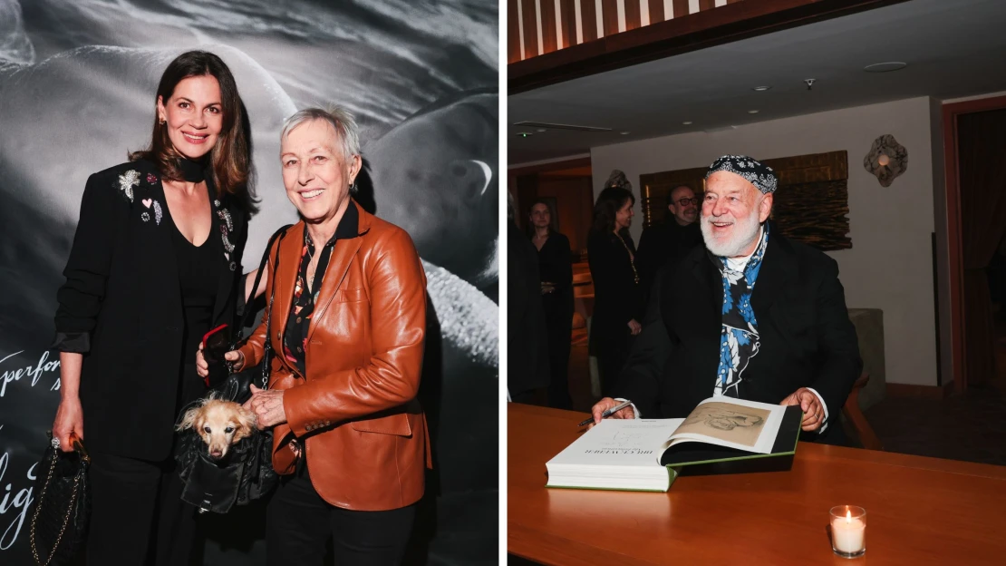 Martina Navrátilová na večírku nejlepšího módního fotografa. Co se stalo na Art Basel?