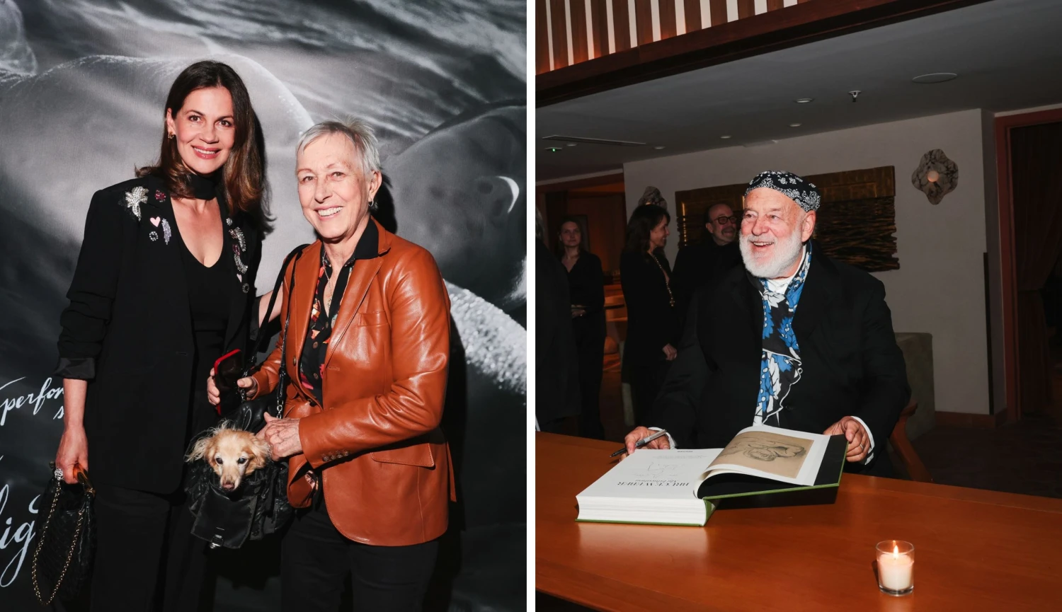 Martina Navrátilová na večírku nejlepšího módního fotografa. Co se stalo na Art Basel?