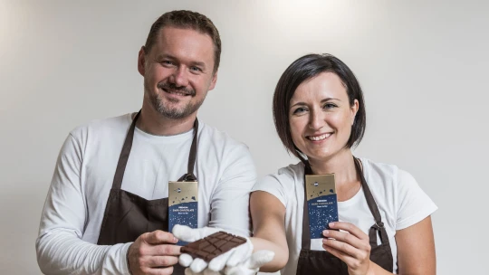 Dětský sen o&nbsp;kosmonautovi mu nevyšel. Teď slaví úspěch s&nbsp;vesmírnou čokoládou